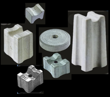 Cement Cover Block 30 Cm X 15 Cm Latest Price, Manufacturers & Suppliers Concrete Cover Blocks or Concrete Spacers, manufactured Cover Block - Spacer 25 mm 35 mm Block Latest Price  20-25 Mm,