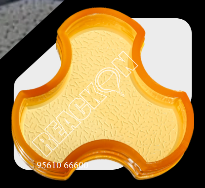 Yellow Damru Paver Block Mould 60mm Column Cap & Base