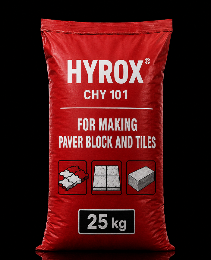 Red Concrete Paver Tiles Colour Pigment HYROX HYROX Red Paver Tiles Colour for Cement Tiles Premium Red HYROX Colour Powder for Concrete Pavers Red Iron Oxide Colour for Paver Blocks and Tiles